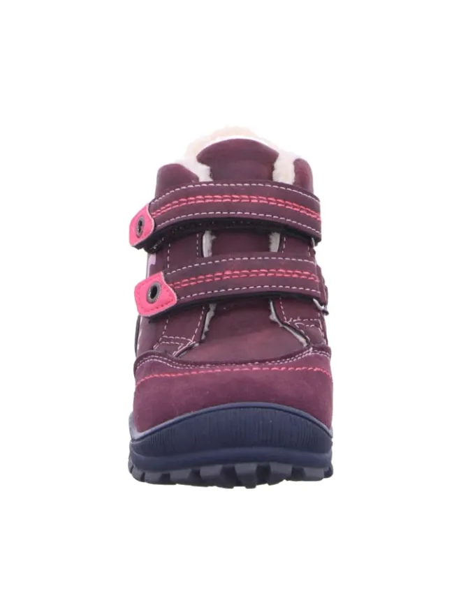 Slobby Lauflernschuhe^Lauflernschuh Gefüttert in bordeaux
