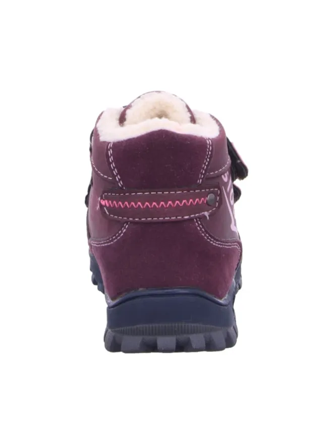 Slobby Lauflernschuhe^Lauflernschuh Gefüttert in bordeaux
