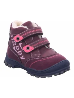 Slobby Lauflernschuhe^Lauflernschuh Gefüttert in bordeaux