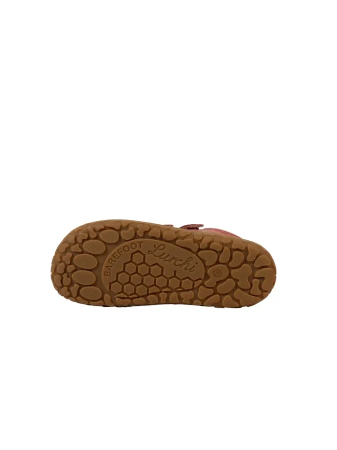 Lauflernschuh Nino Barefoot in Rosa>Lurchi Best
