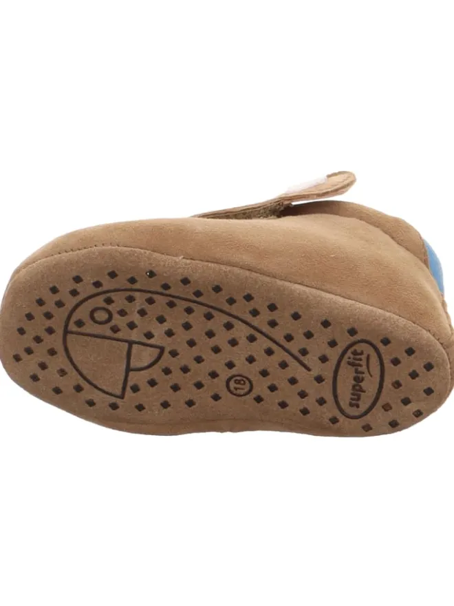 Lauflernschuh PAPAGENO in Braun/Hellblau>superfit Outlet