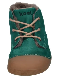 Lauflernschuhe AVA BIO NUBUK LAMBSWOOL in grün><noscript><img width=