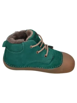 Lauflernschuhe AVA BIO NUBUK LAMBSWOOL in grün><noscript><img width=