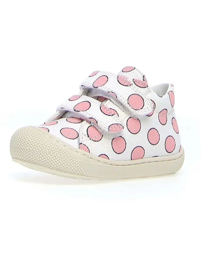 Lauflernschuhe "Cocoon" in Weiß/ Rosa>Naturino Outlet