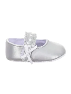 Lauflernschuhe in Silver>Le Petit Garcon