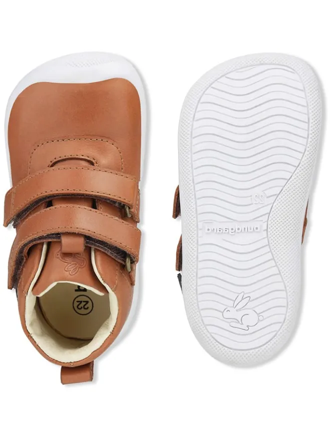 Lauflernschuhe "The Walk Strap Sporty TEX" in Hellbraun>Bundgaard Best