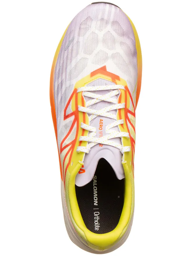 Laufschuhe "Aero Volt 2" in Weiß/ Orange/ Gelb>SALOMON Online