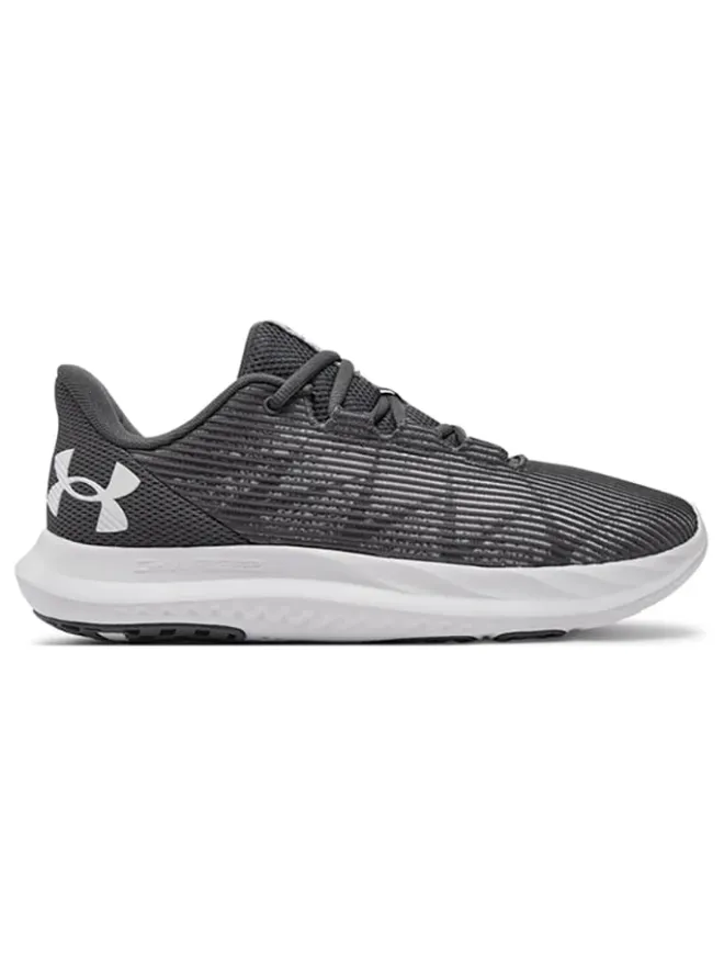 Under Armour Sportschuhe^Laufschuhe "Charged Speed Swift" in Grau/ Weiß