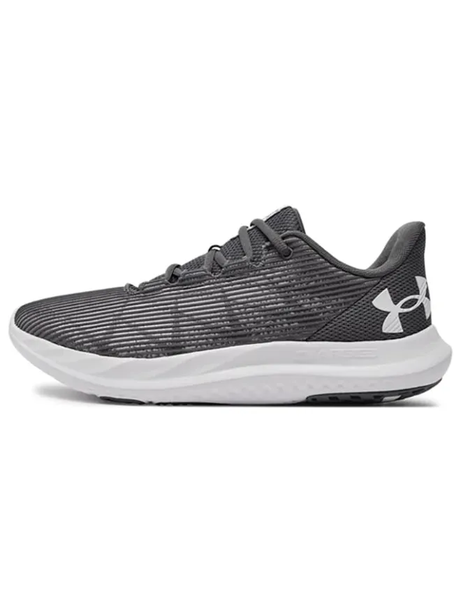 Under Armour Sportschuhe^Laufschuhe "Charged Speed Swift" in Grau/ Weiß