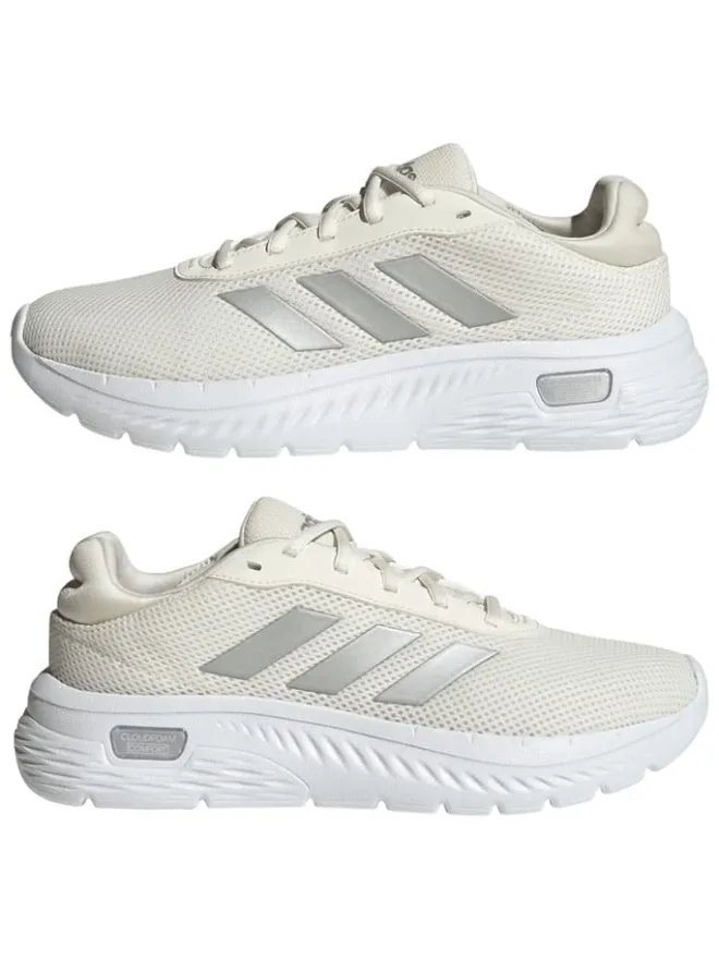 adidas Outdoor- & Sportschuhe^Laufschuhe "Cloudfoam Comfy" in Creme/ Silber