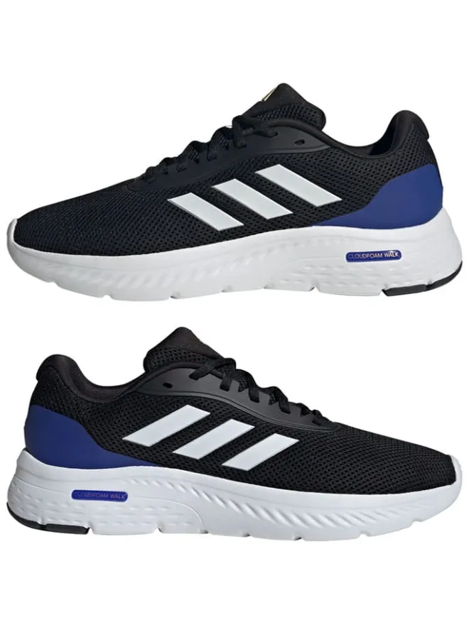 adidas Sportschuhe^Laufschuhe "Cloudfoam Move" in Schwarz/ Weiß/ Blau