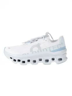 Laufschuhe "Cloudmonster" in Weiß/ Hellblau>ON RUNNING Outlet