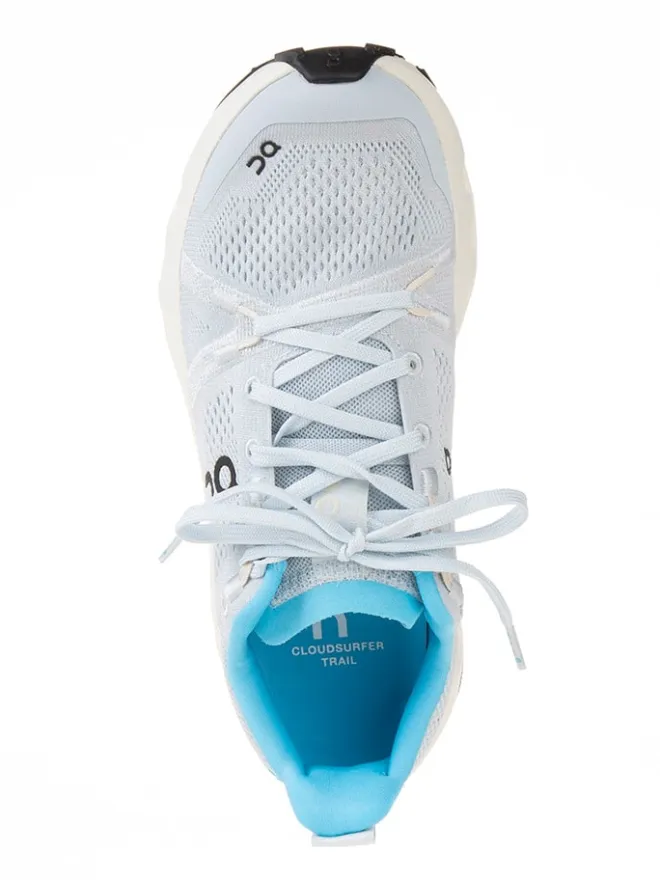 ON RUNNING Outdoor- & Sportschuhe^Laufschuhe "Cloudsurfer trail" in Hellblau/ Weiß