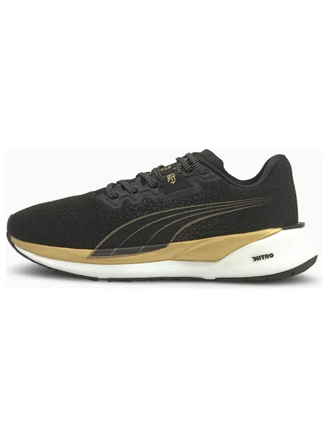 Laufschuhe "Eternity Nitro" in Schwarz/ Gold>Puma Outlet