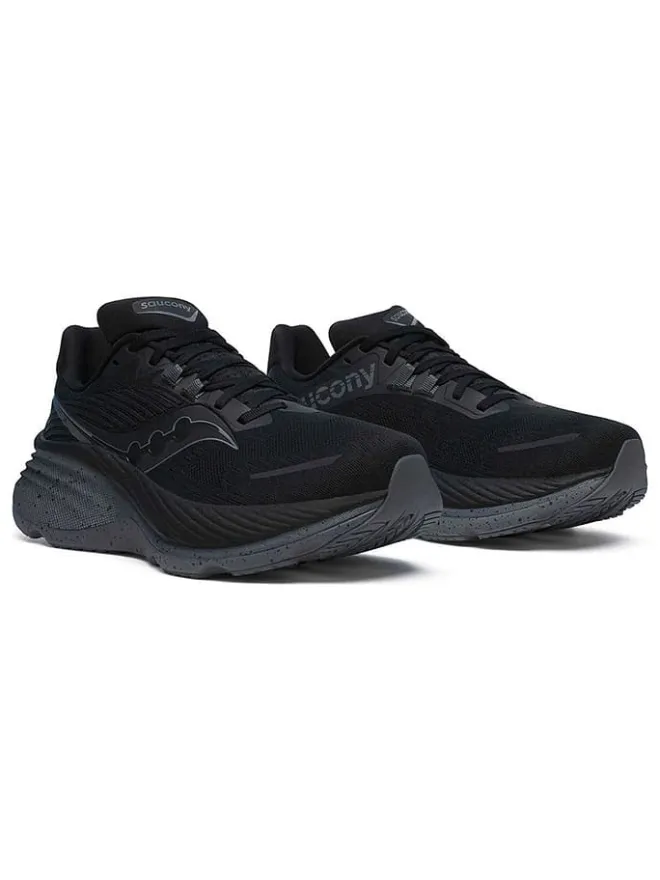 Laufschuhe "Hurricane 24" in Schwarz/ Anthrazit>Saucony Discount