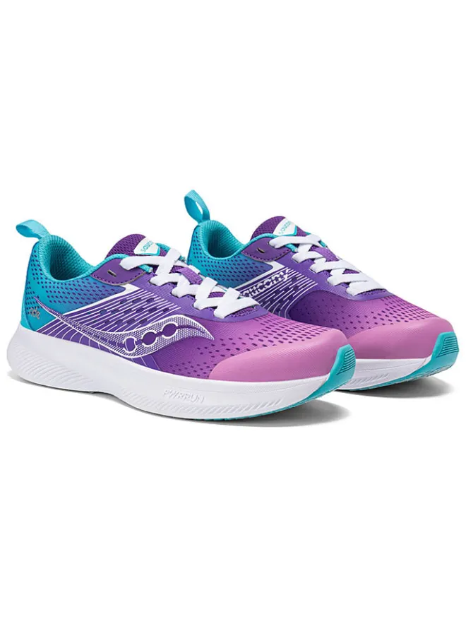 Laufschuhe "Ride" in Türkis/ Lila>Saucony