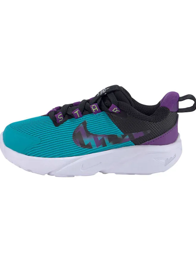 Nike Sneakers^Laufschuhe "Star Runner 4" in Blau/ Lila/ Schwarz