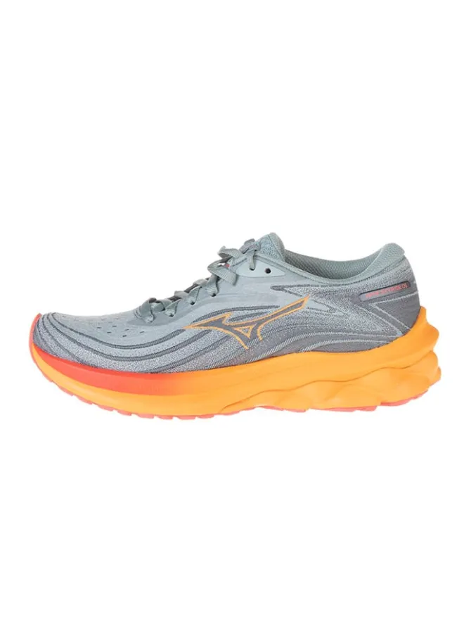 Laufschuhe "Wave Skyrise Wos" in Grau/ Orange>Mizuno New