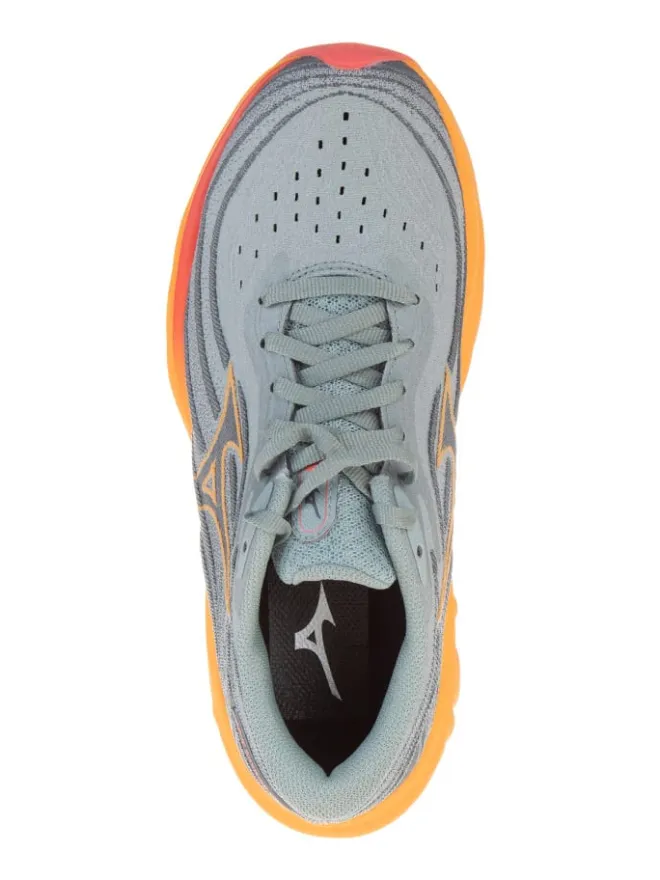 Laufschuhe "Wave Skyrise Wos" in Grau/ Orange>Mizuno New
