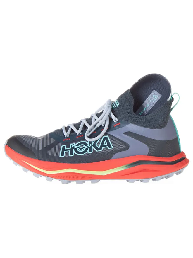 Laufschuhe "Zinal 2" in Anthrazit/ Rot>HOKA ONE ONE Discount