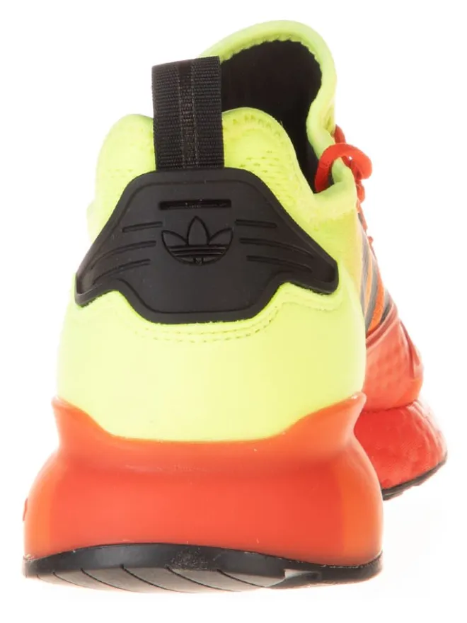 Laufschuhe "ZX 2K Boost" in Orange/ Gelb>adidas Clearance
