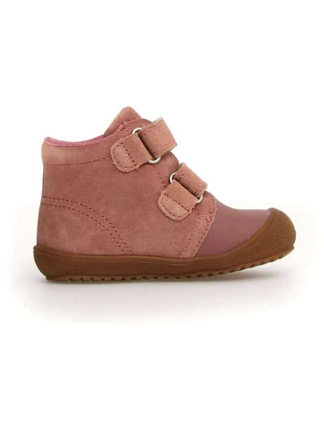 Naturino Stiefel & Boots^Leder Ankle-Boots "Leoti" in Rosa
