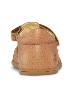 Leder Barfuß-Halbsandalen 