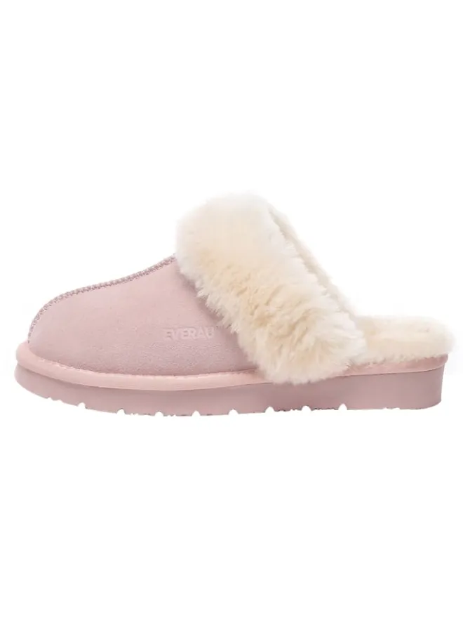 EVERAU Australia Hausschuhe^Leder Hausschuhe Raven in Rosa