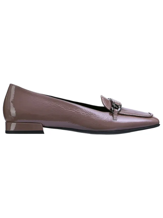 Högl Halbschuhe^Leder- Mokassins in Braun