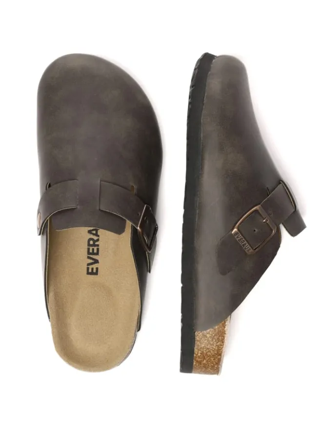 Leder Sandalen Hardhead in Braunes geöltes Leder>EVERAU Australia New