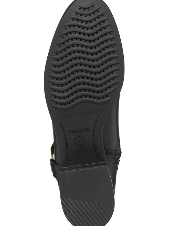 Geox Stiefeletten^Leder-Ankle-Boots "Felicity" in Schwarz