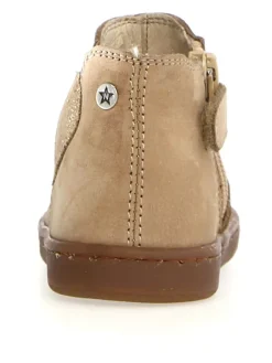 Leder-Ankle-Boots 
