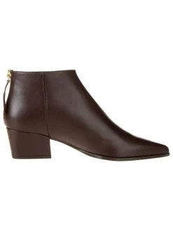 Unisa Stiefeletten^Leder-Ankleboots in Braun