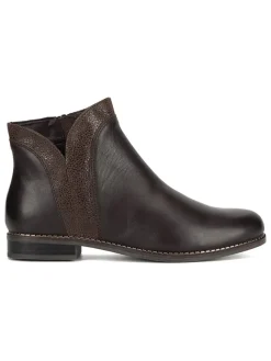Leder-Ankle-Boots in Braun>Lasocki