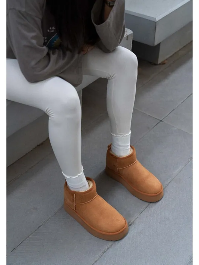 trendyol Stiefeletten^Leder-Ankle-Boots in Hellbraun