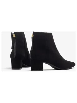 Unisa Stiefeletten^Leder-Ankle-Boots in Schwarz