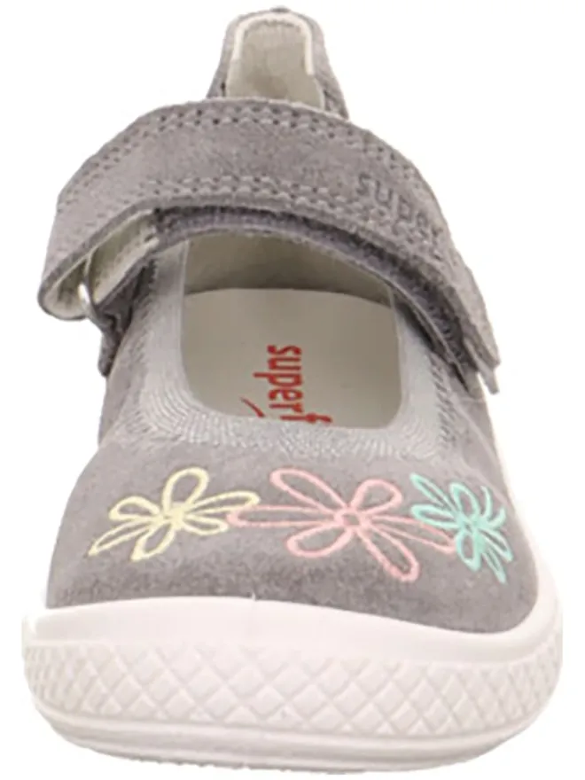 superfit Sneakers·Sneakers Low^Leder-Ballerina "Tensy" in Hellgrau