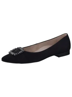 Leder-Ballerinas in Schwarz>Paul Green Hot