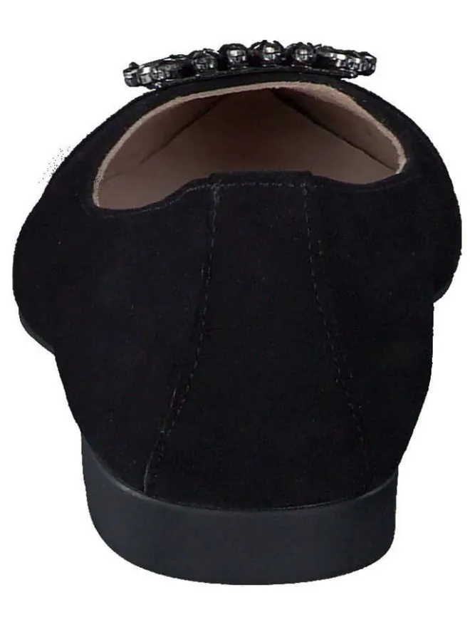 Leder-Ballerinas in Schwarz>Paul Green Hot