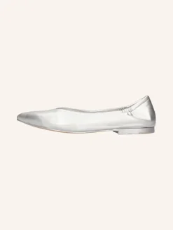 Leder-Ballerinas "Alora 1" in Silber>MELVIN & HAMILTON Clearance
