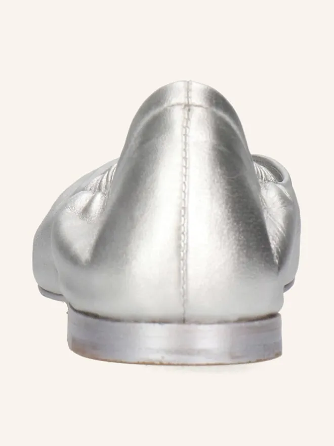 Leder-Ballerinas "Alora 1" in Silber>MELVIN & HAMILTON Clearance