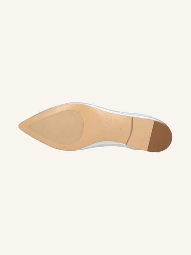Leder-Ballerinas "Alora 1" in Silber>MELVIN & HAMILTON Clearance