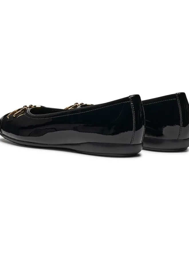 Leder-Ballerinas "Annytah" in Schwarz>Geox Discount