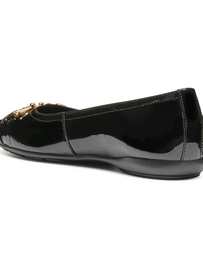 Leder-Ballerinas "Annytah" in Schwarz>Geox Discount