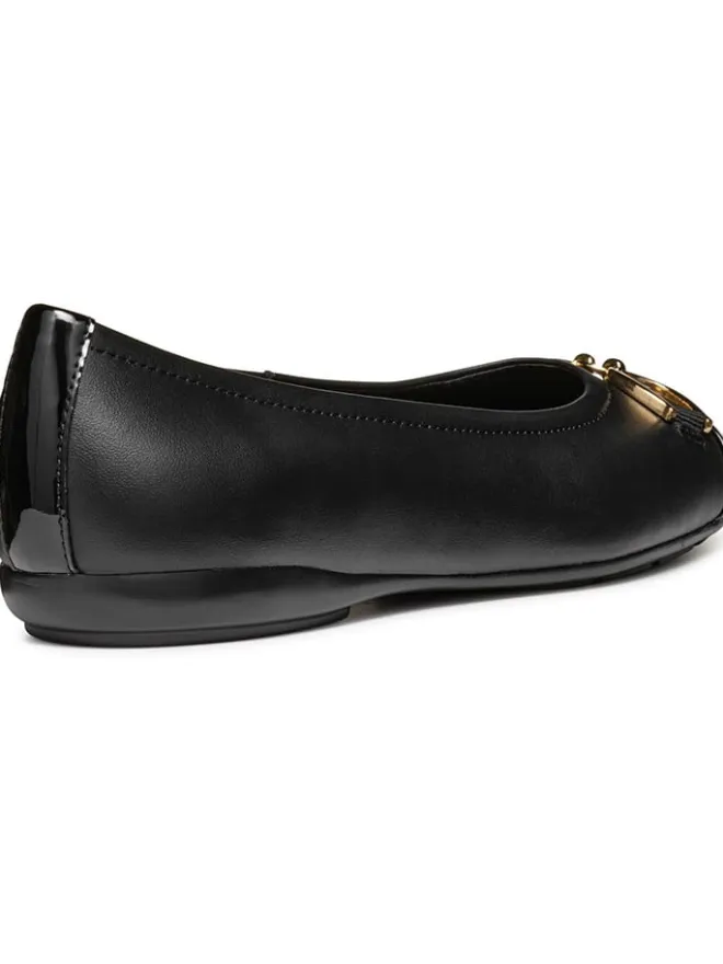 Leder-Ballerinas "Annytah" in Schwarz>Geox Discount