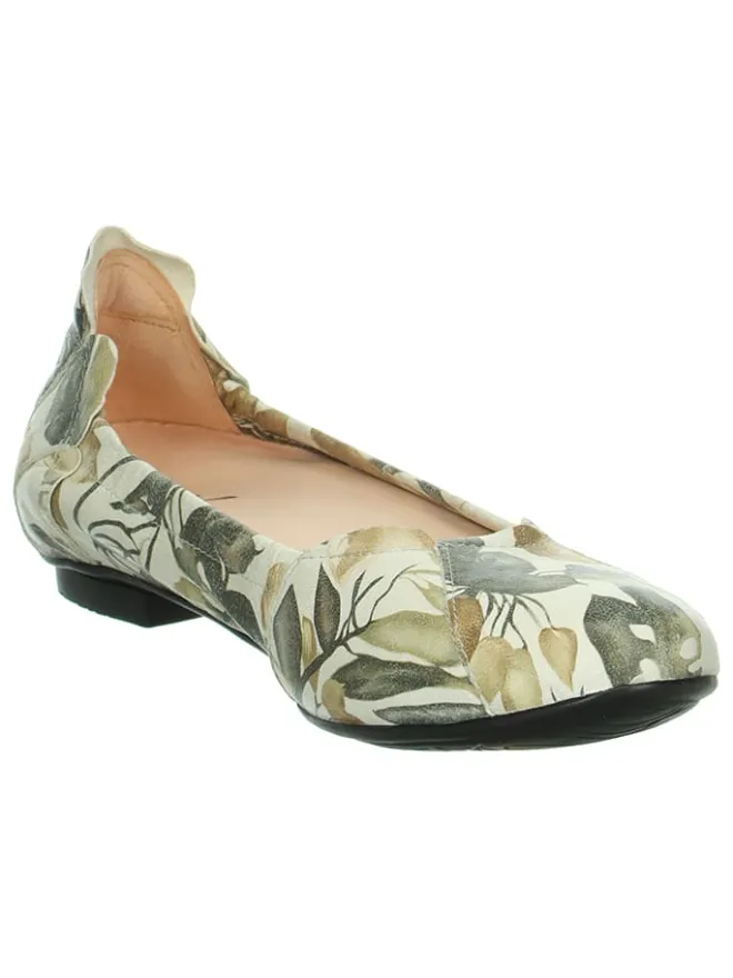 Leder-Ballerinas "Balla" in Grün>Think! Best