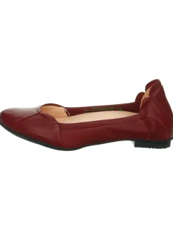 Think! Ballerinas^Leder-Ballerinas "Balla" in Bordeaux