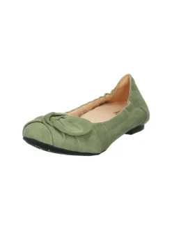 Think! Ballerinas^Leder-Ballerinas "Balla" in Grün