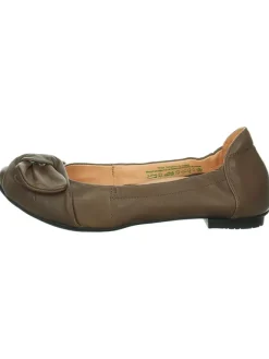 Think! Ballerinas^Leder-Ballerinas "Balla" in Khaki