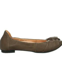 Think! Ballerinas^Leder-Ballerinas "Balla" in Khaki